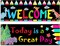 2 Pack Welcome Back To School Bulletin Banner Decoration 38.5×13.7 Inch
